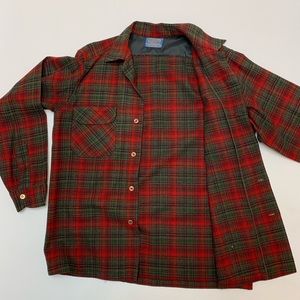 Vintage 60s Pendleton Flannel Shirt